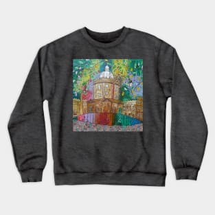 Quirky Radcliffe Camera, Oxford Crewneck Sweatshirt